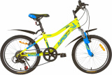 Велосипед NRG Bikes SWIFT 20"/11" lemon-blue-black